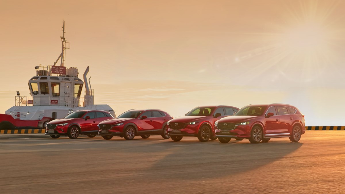 line up suv mazda