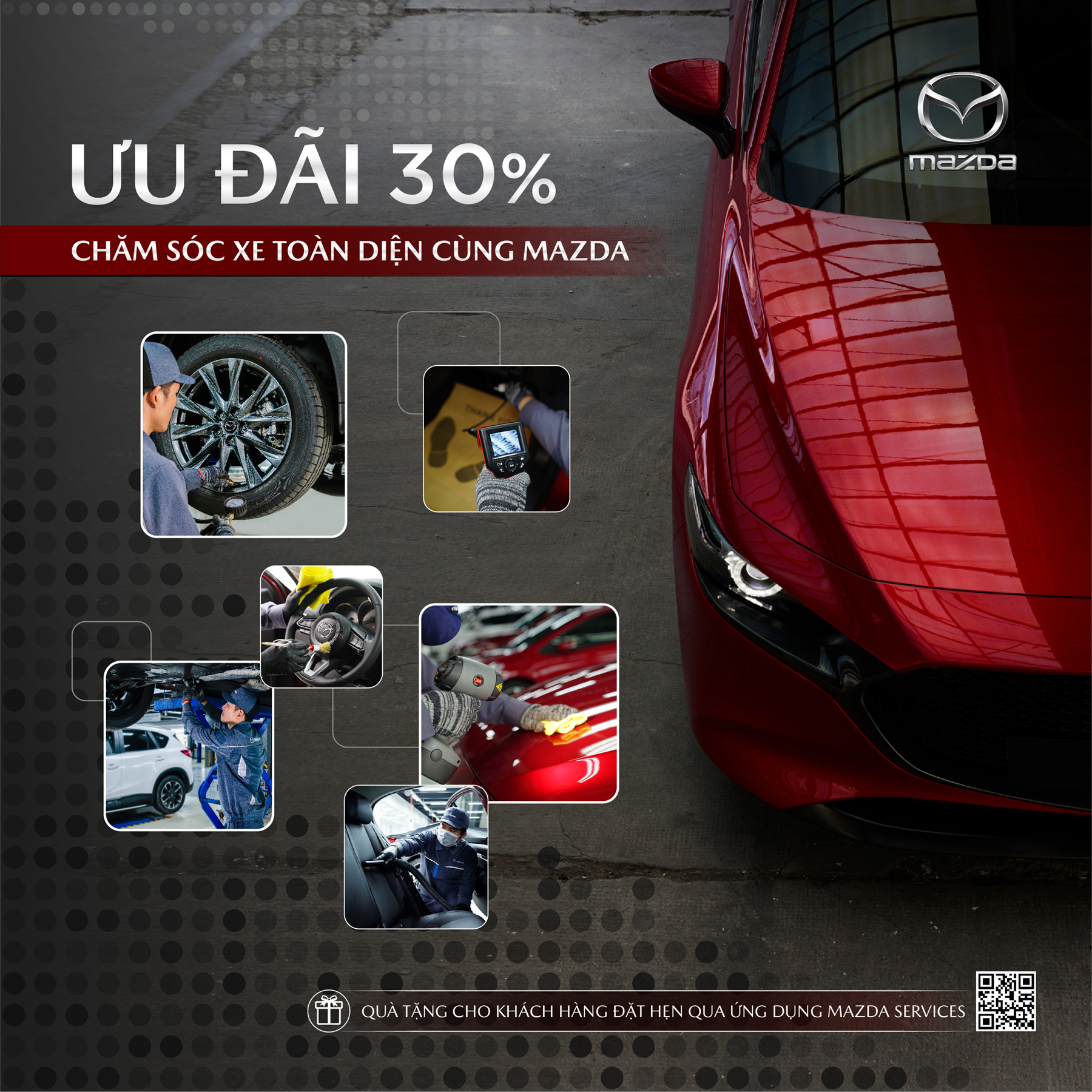 Uu Dai 30 Cham Soc Xe Toan Dien Cung Mazda Thanh Hoa